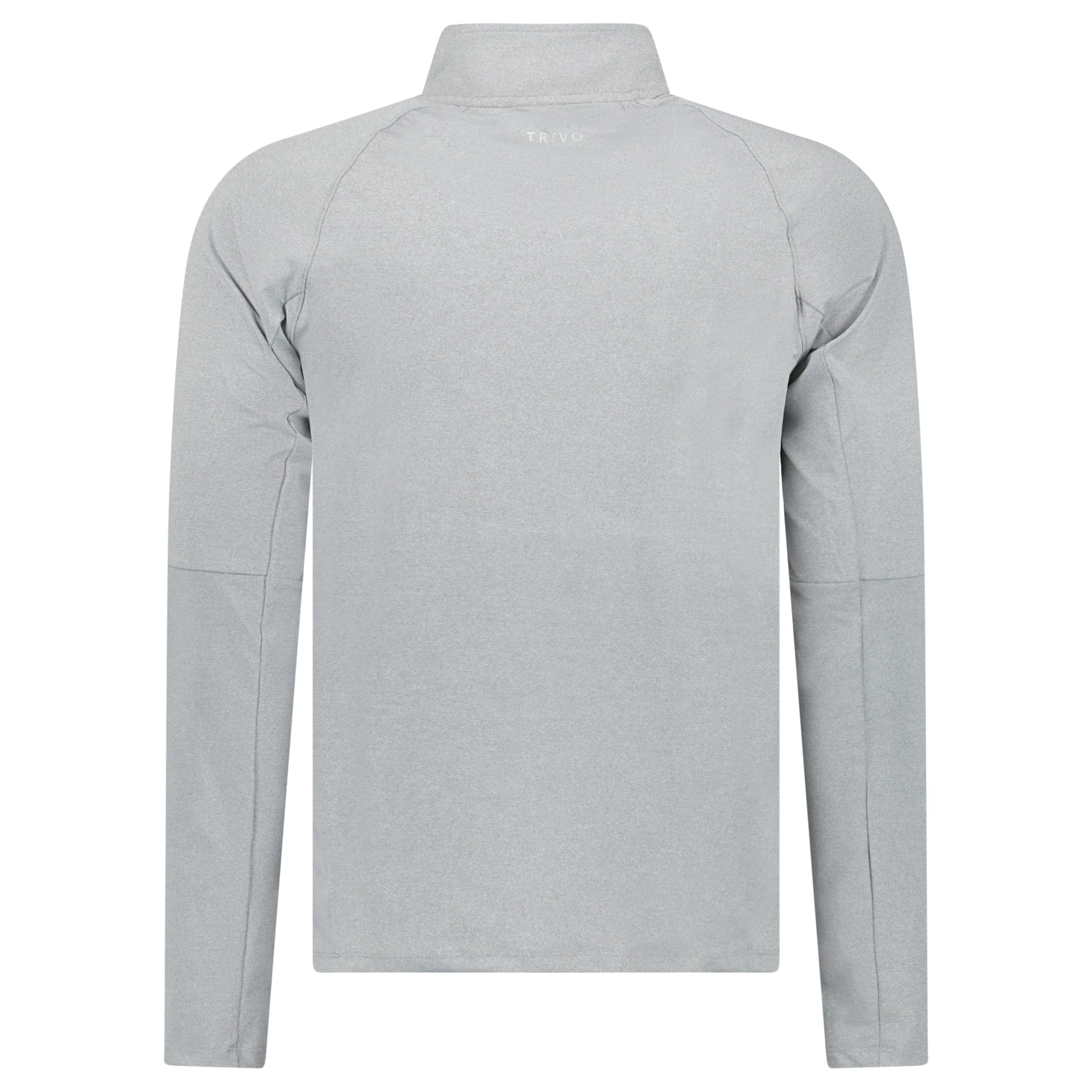 ELEMENT 1/4 ZIP HEATHER GREY