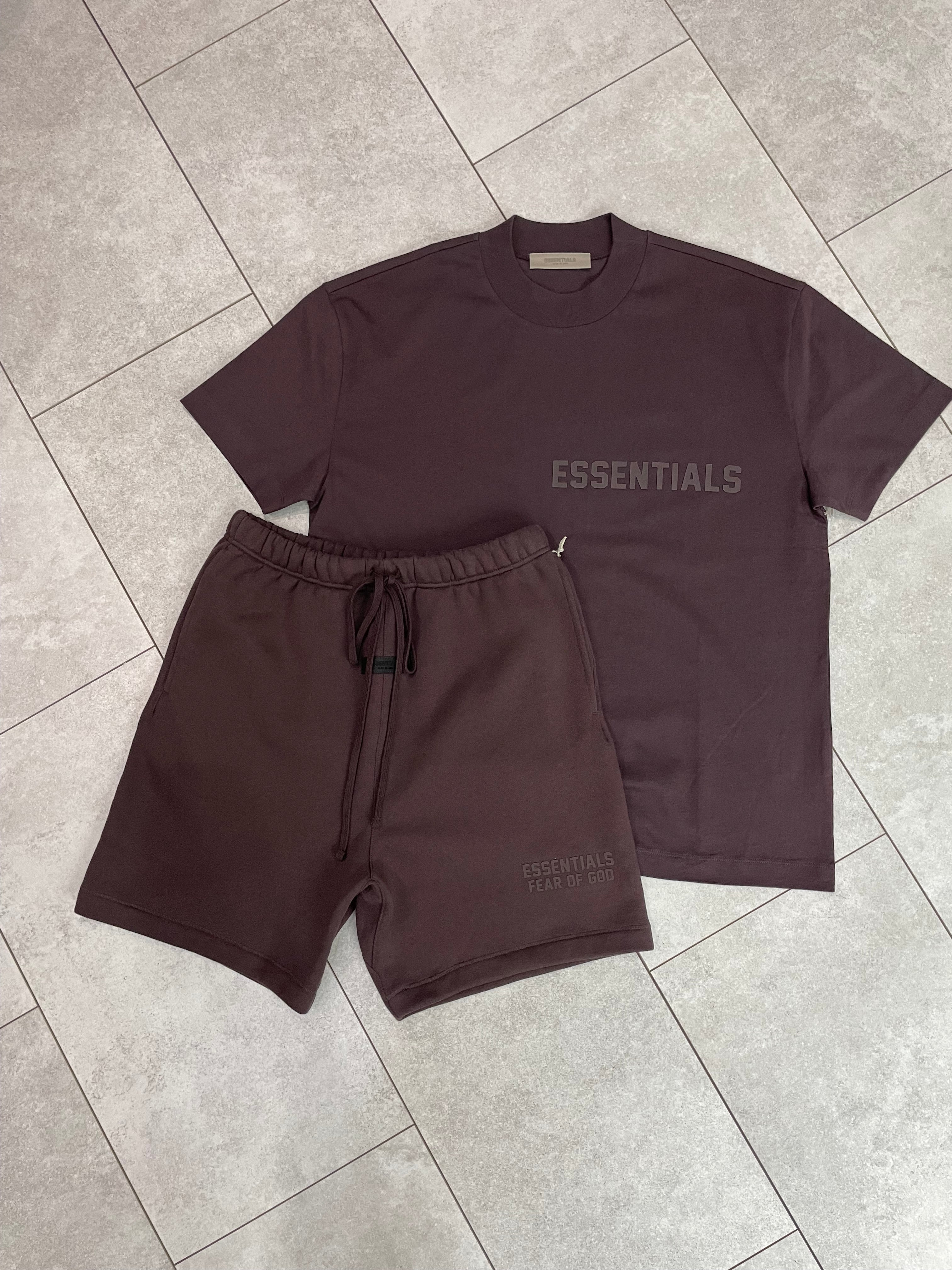 Fear of God Essentials T-Shirt Plum (SS23)