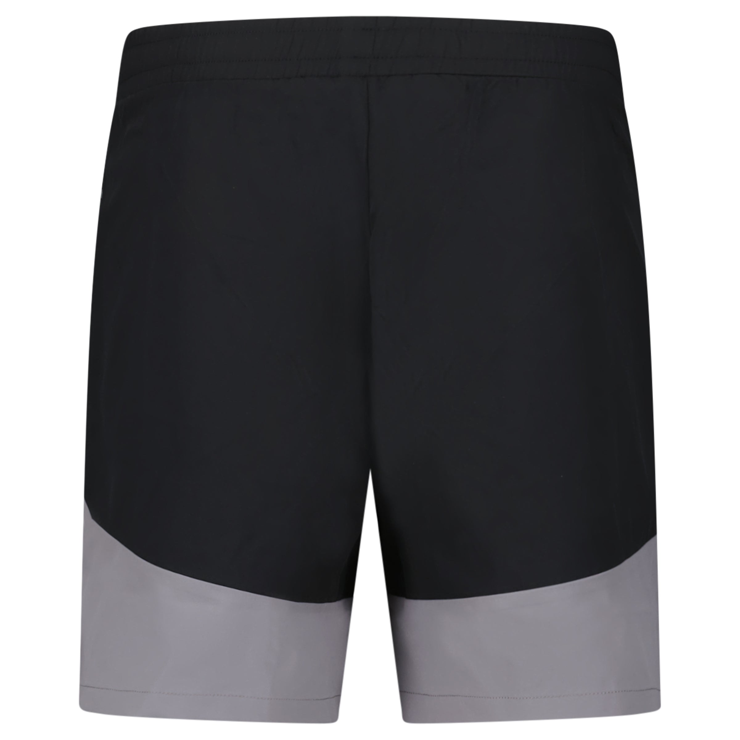 TWO TONE SHORT BLACK GREY