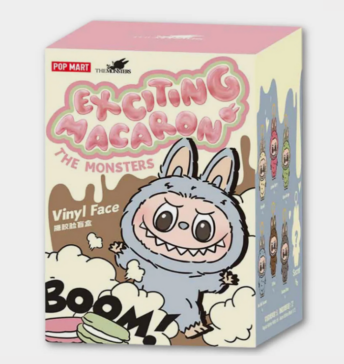 Pop Mart Labubu The Monsters Exciting Macaron Blind Box (Single Box)
