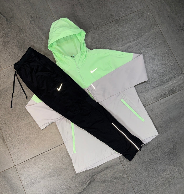 Nike Windrunner & Phenom Pants Set 'Vapour Green/Black'