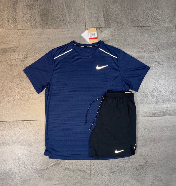 navy blue nike shorts