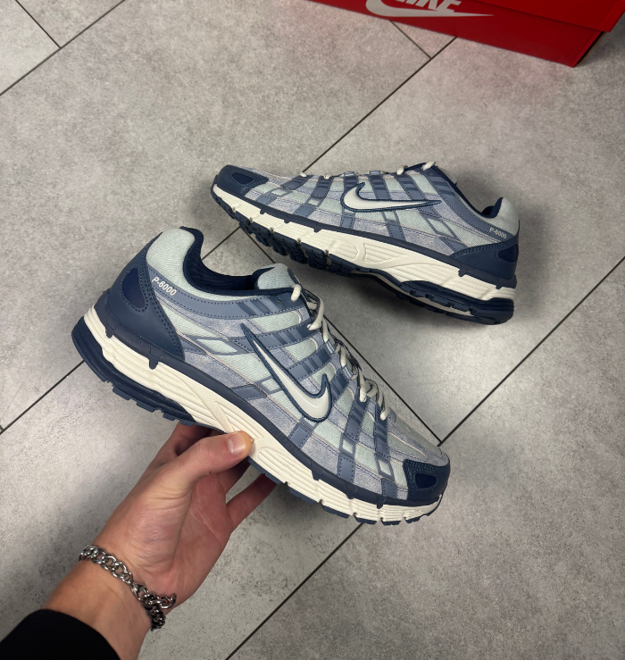Nike P-6000 SE Worn Blue Denim
