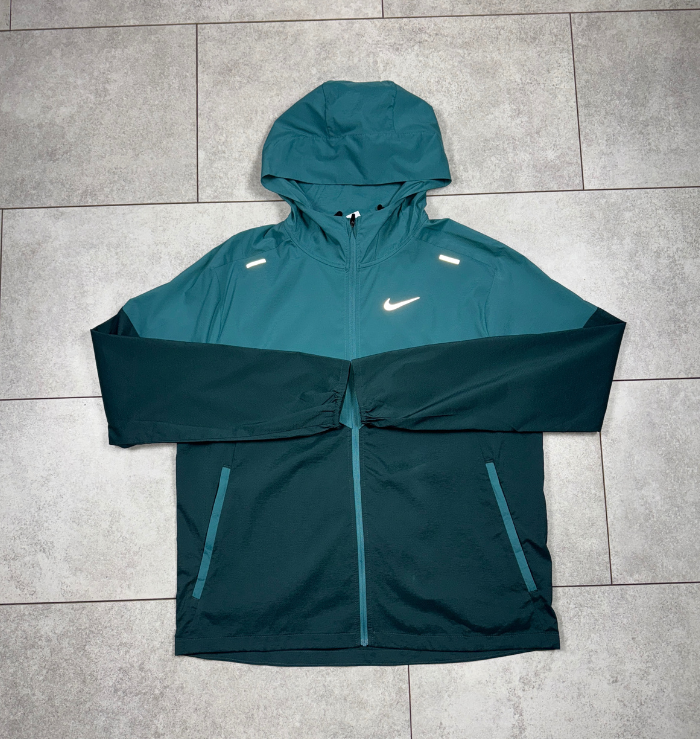 Nike Teal Windrunner Jacket & Black Short Set