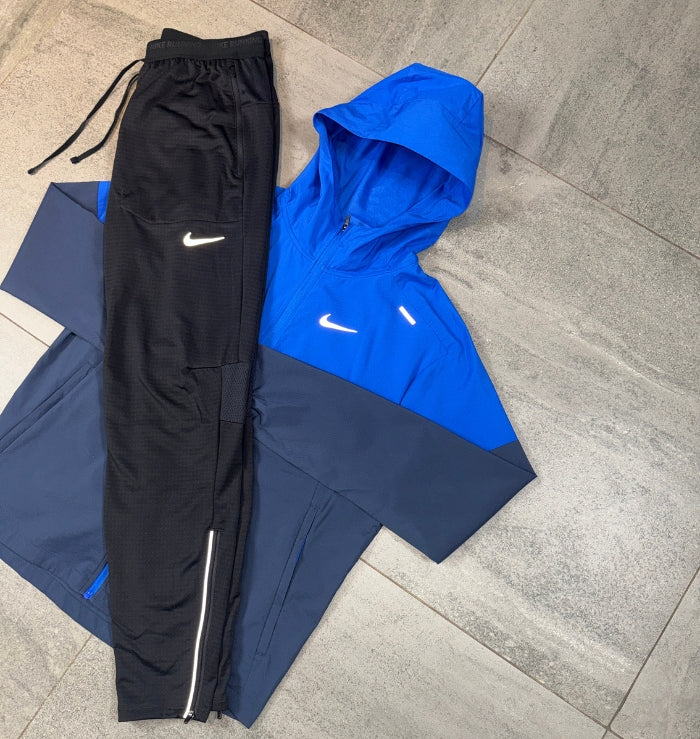 Nike Windrunner & Phenom Pants Set 'Royal Blue/Black'