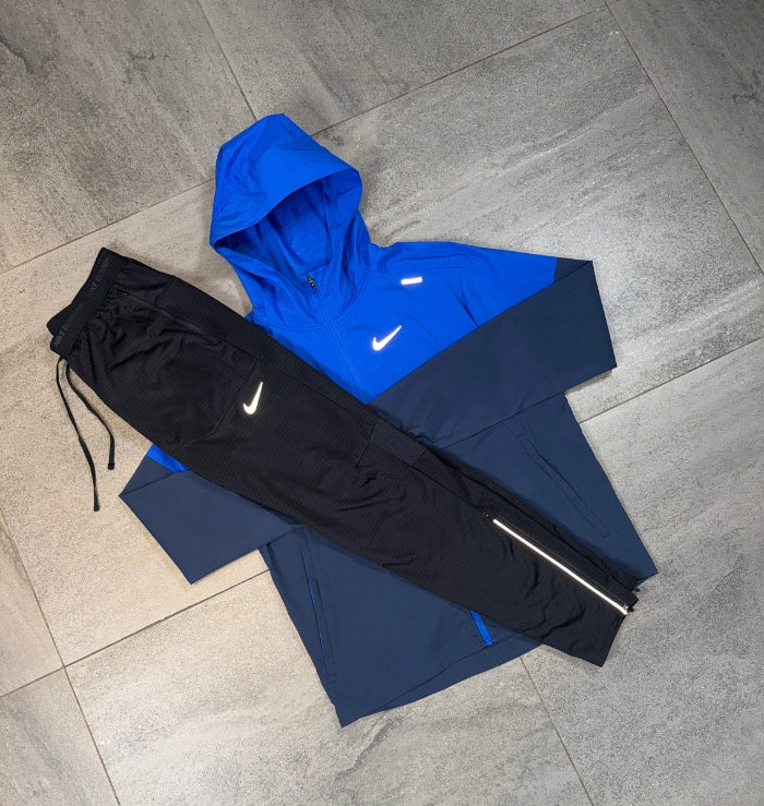 Nike Windrunner & Phenom Pants Set 'Royal Blue/Black'