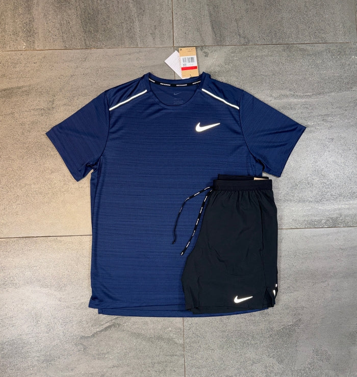 Nike Miler 1.0 T-Shirt 'Midnight Navy'