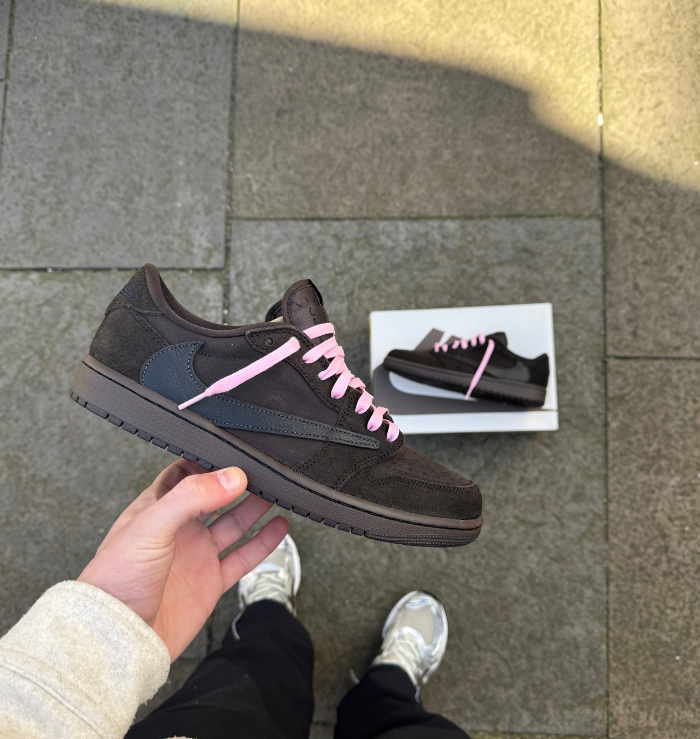 Nike Air Jordan 1 Low OG SP x Travis Scott Velvet Brown