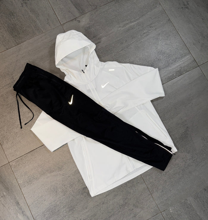 Nike Windrunner & Phenom Pants Set 'White/Black'