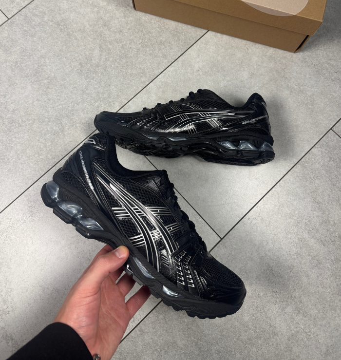 ASICS Gel-Kayano 14 Black Pure Silver