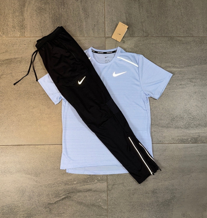 Nike Miler & Phenom Pants Set 'Cobalt Bliss/Black'