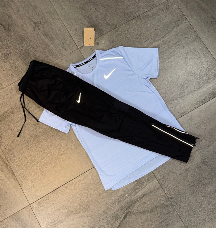 Nike Miler & Phenom Pants Set 'Cobalt Bliss/Black'