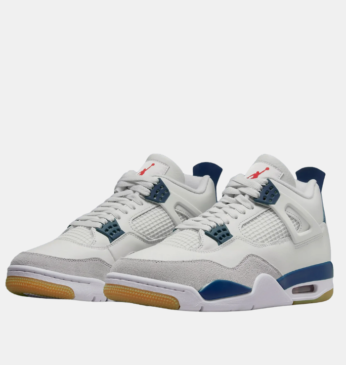 Nike Air Jordan 4 Retro SB White Navy