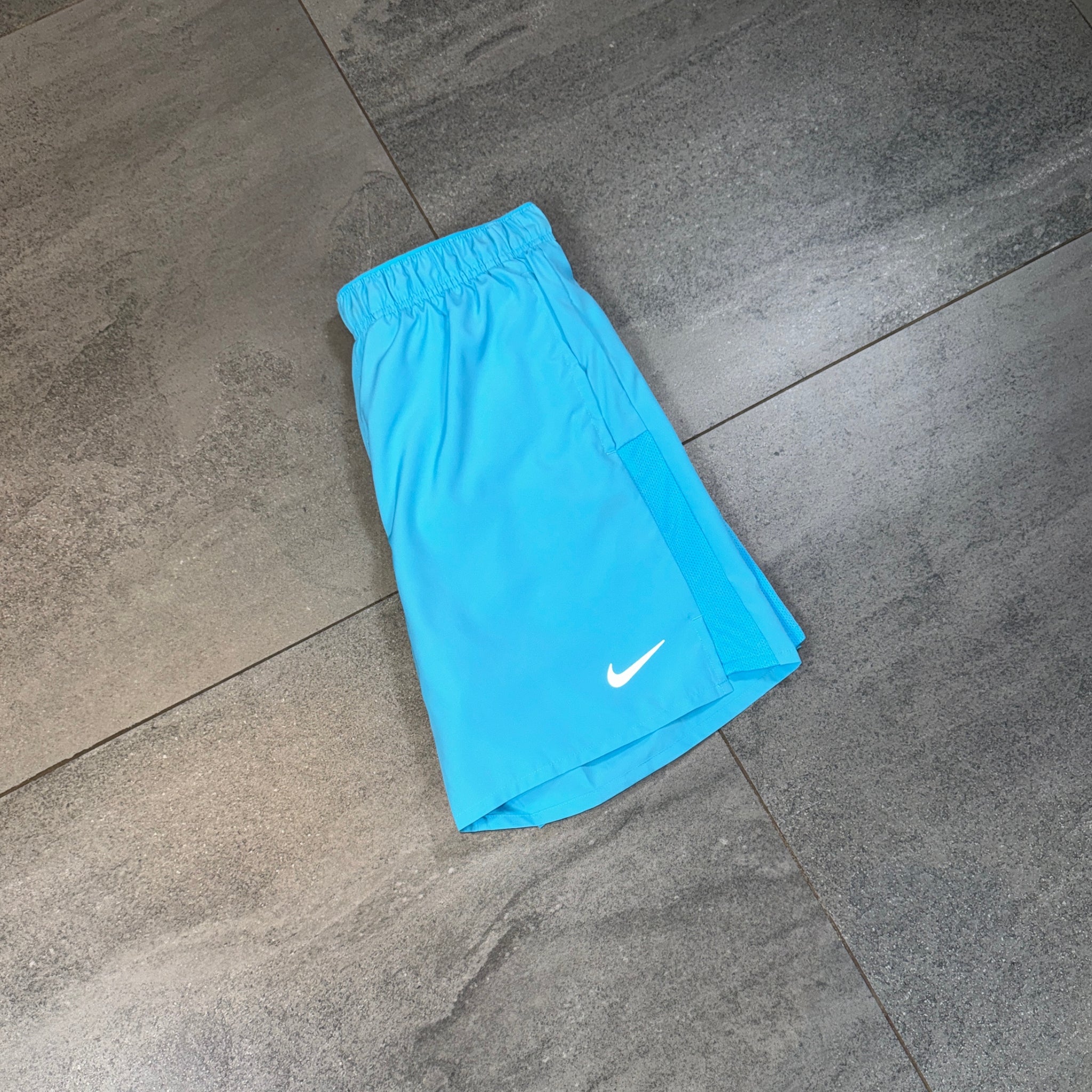 Nike Miler & Challenger Shorts Set 'Baltic Blue'