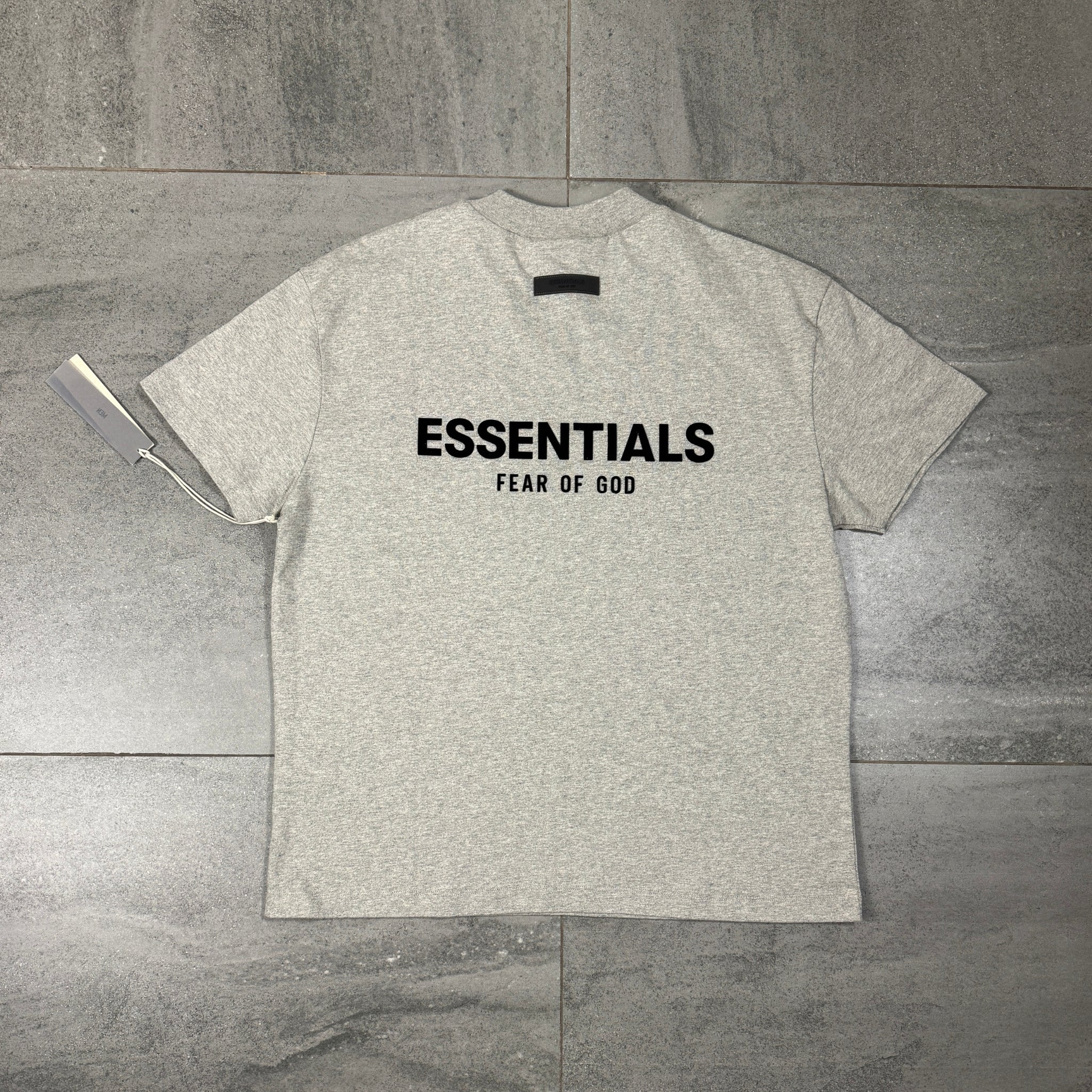 Fear of God Essentials T-Shirt 'Dark Heather Oatmeal' (SS22)