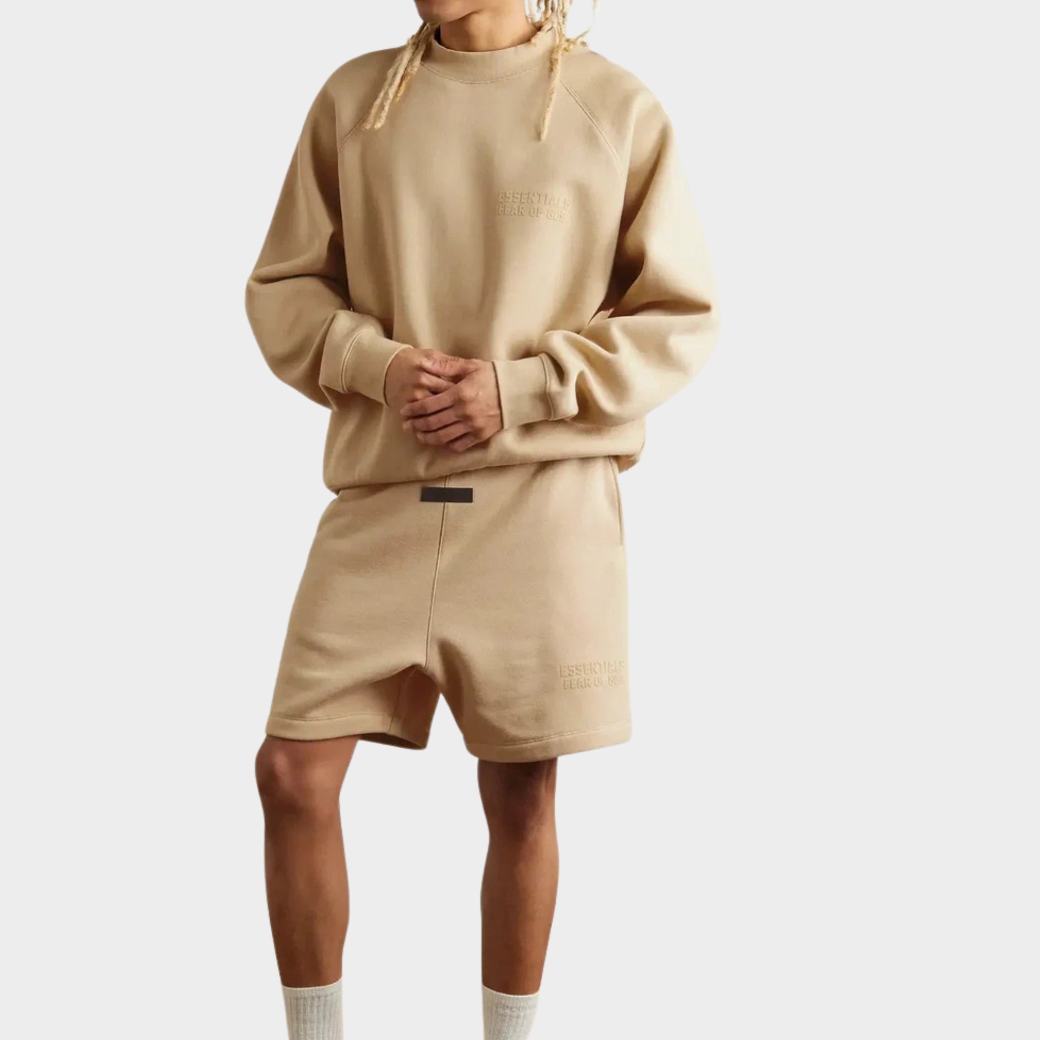 Fear of God Essentials Short Set 'Sand' (SS23)