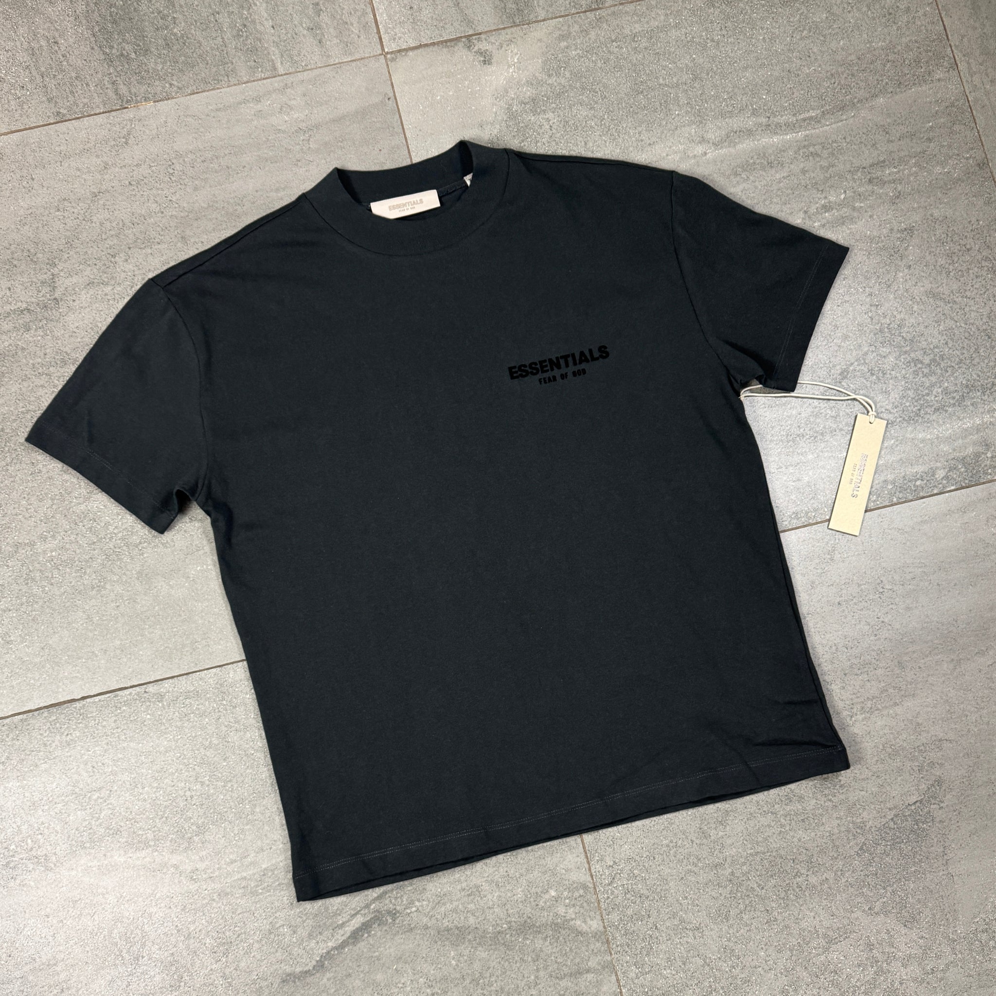 Fear of God Essentials T-Shirt 'Black' (SS22)