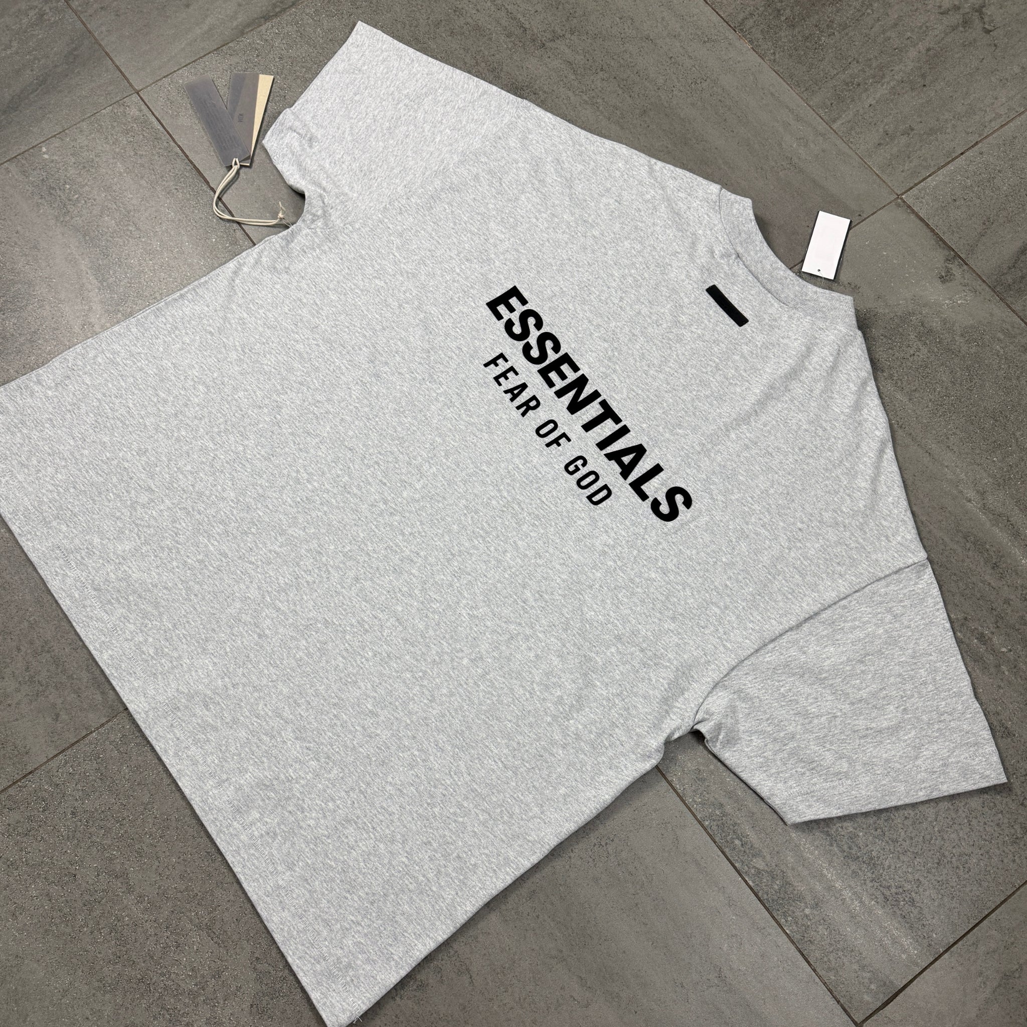 Fear of God Essentials T-Shirt 'Light Heather Grey' (FW24)