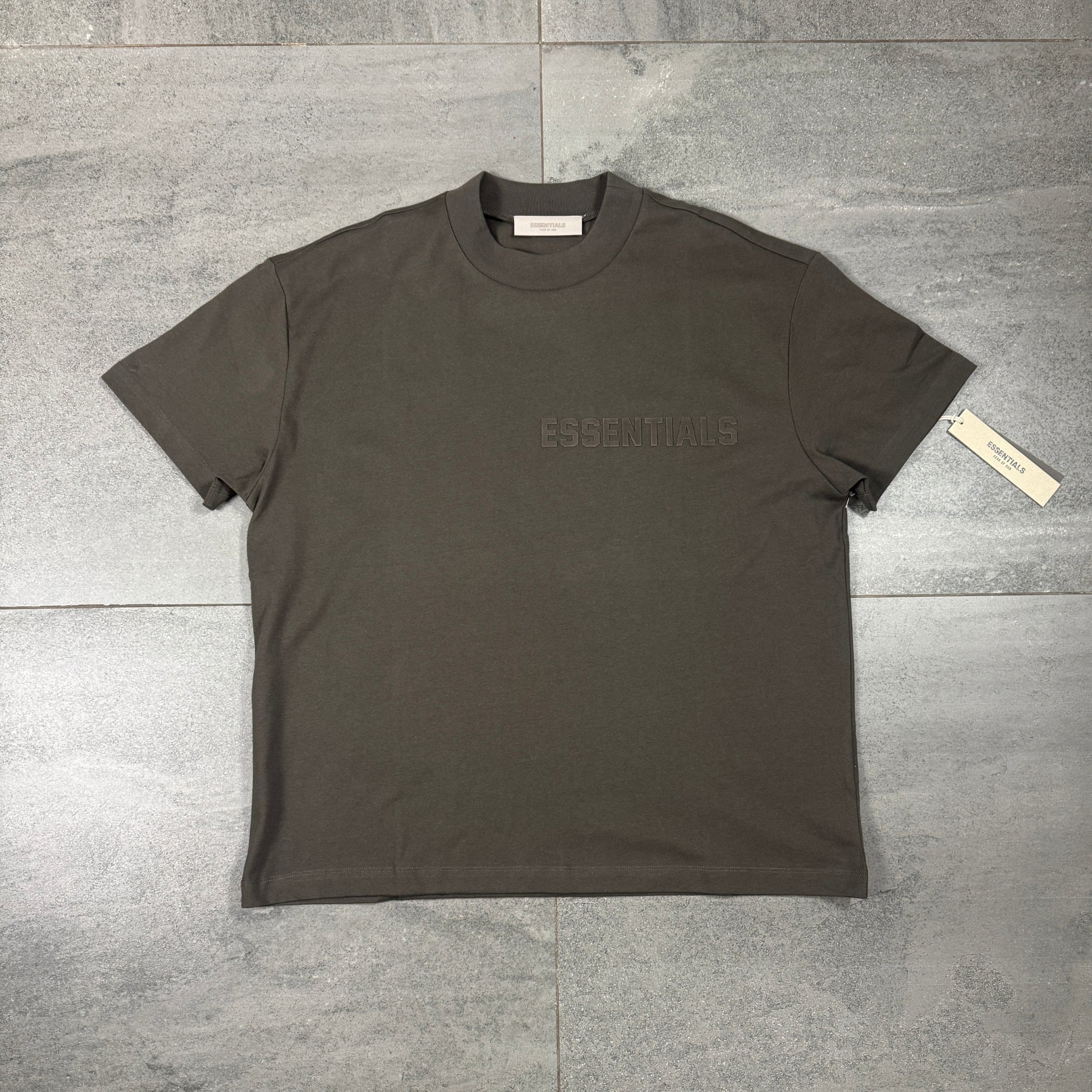 Fear of God Essentials T-Shirt 'Off Black' (FW22)