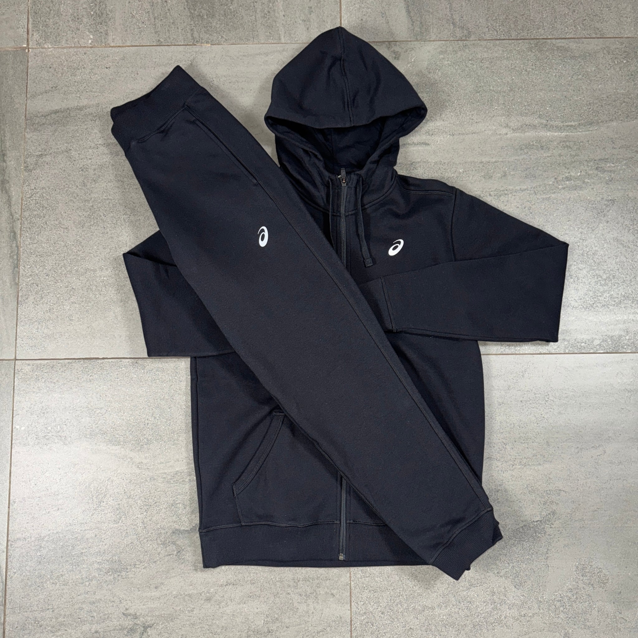 Asics Club Fleece Tracksuit 'Black'