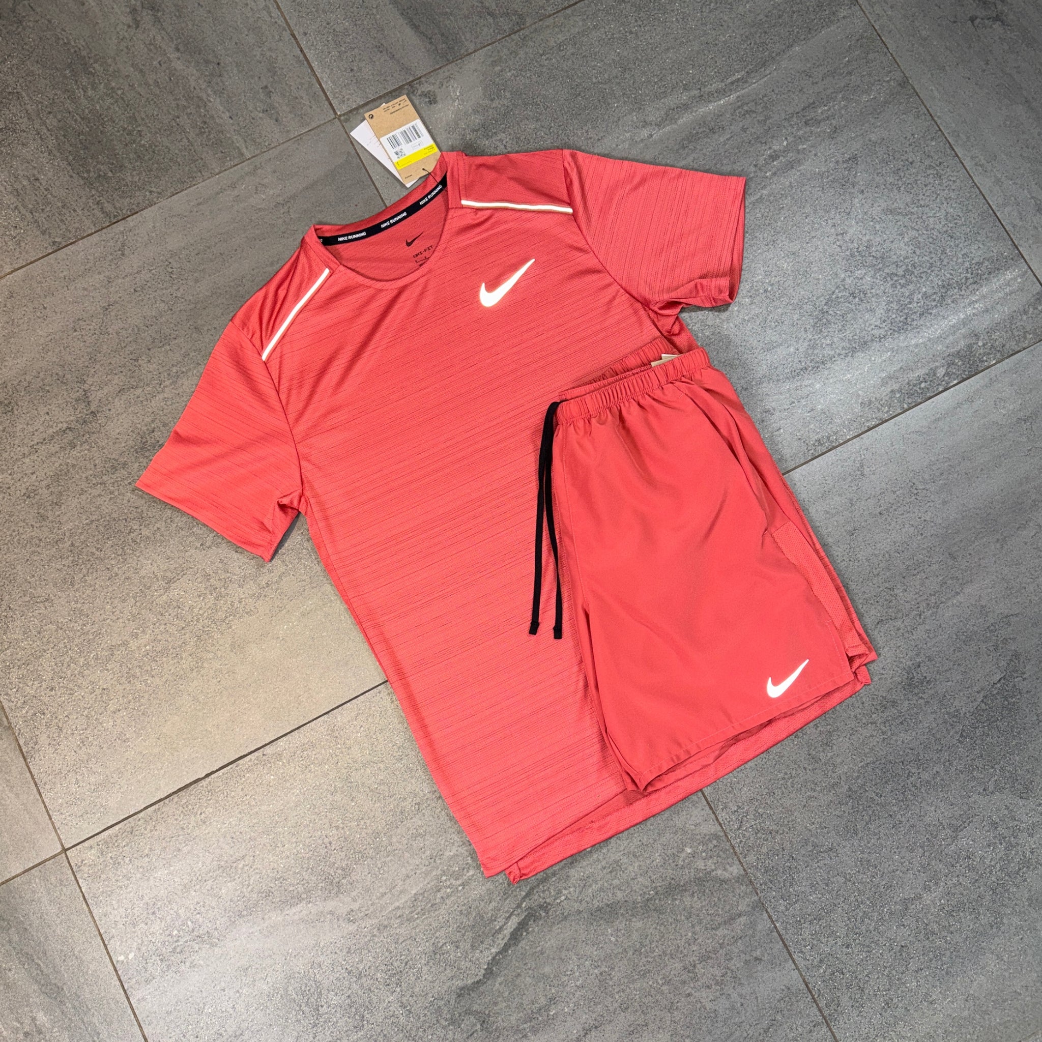 Nike Adobe Miler & Challenger Shorts Set 'Adobe'