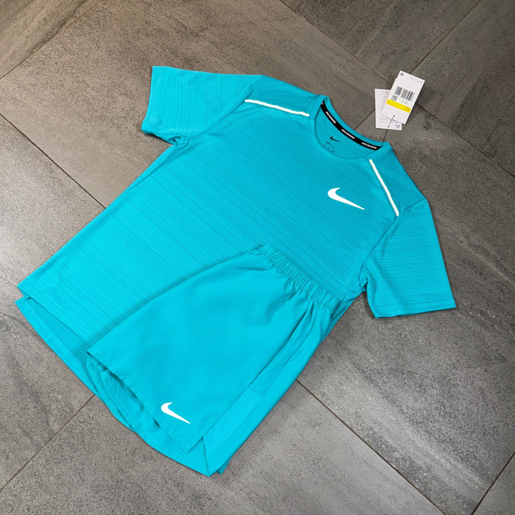 Nike Adobe Miler & Challenger Shorts Set 'Dusty Cactus'