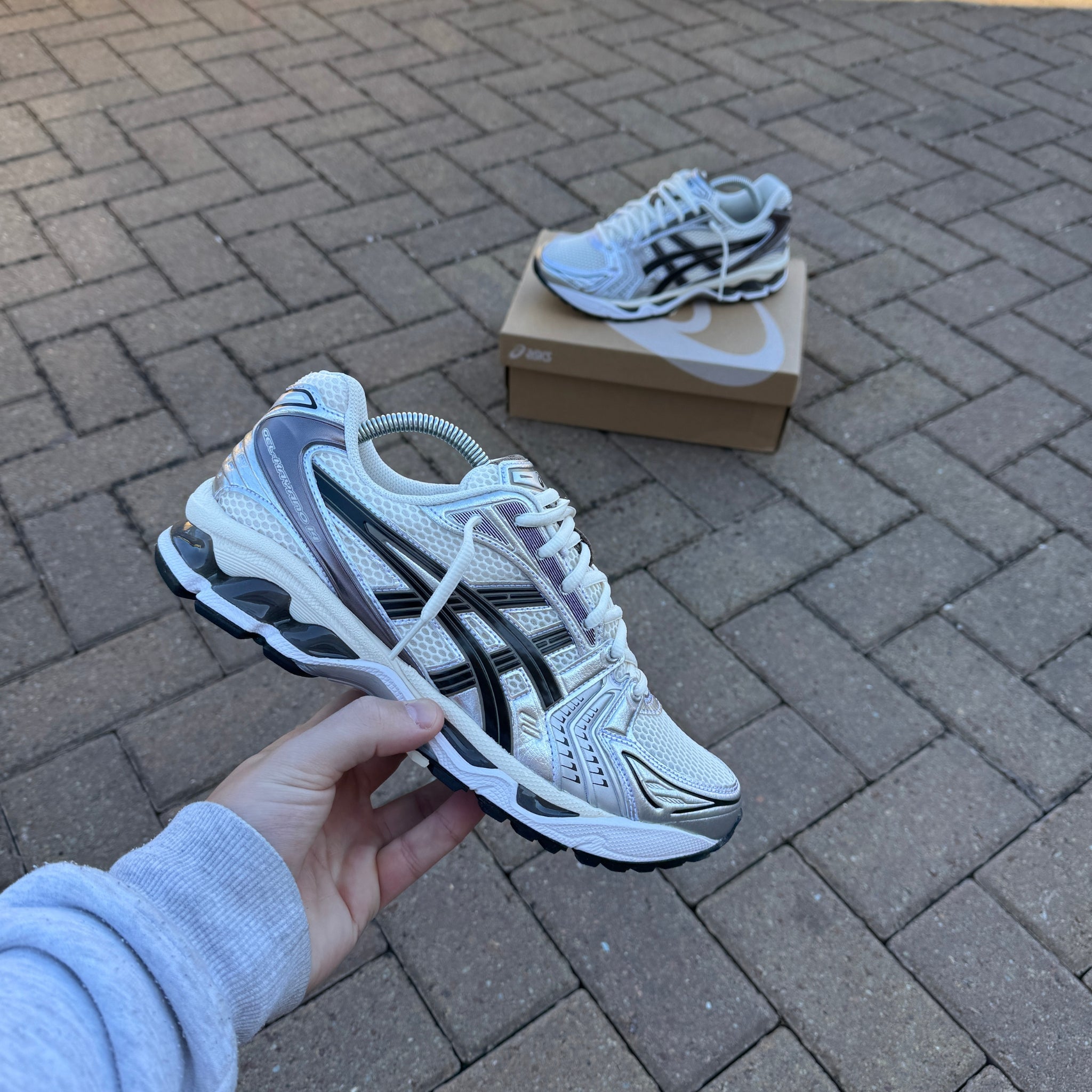 ASICS Gel-Kayano 14 'Cream Black Metallic Plum'
