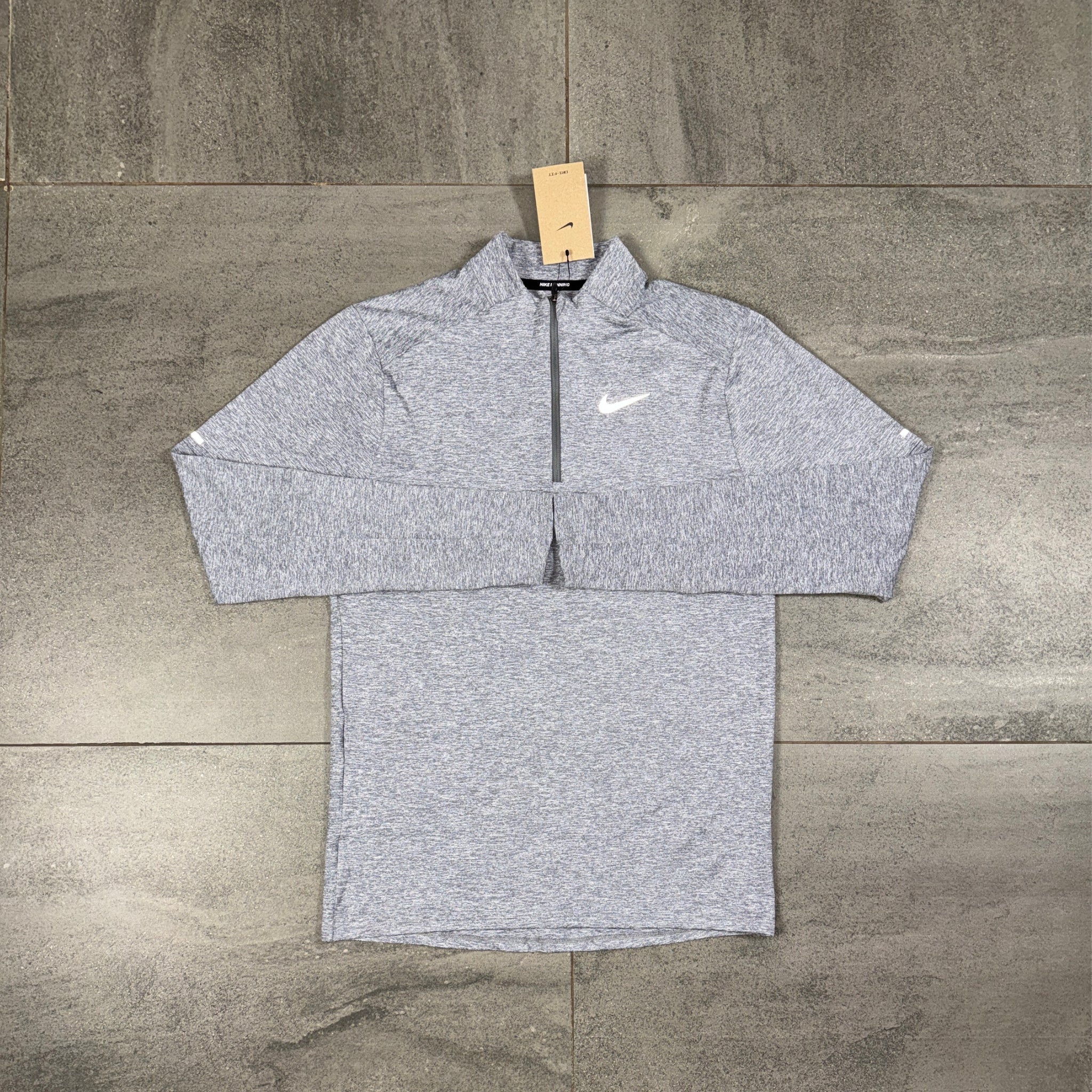 Nike 1/4 Element Running Top 'Grey'