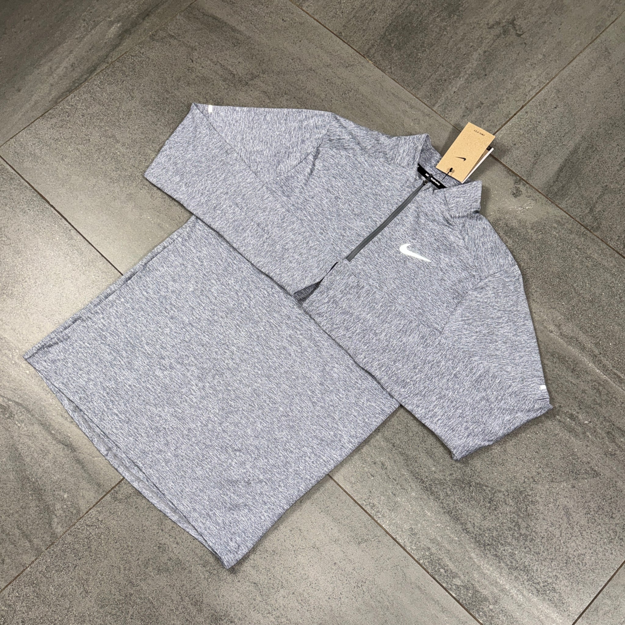 Nike 1/4 Element Running Top 'Grey'
