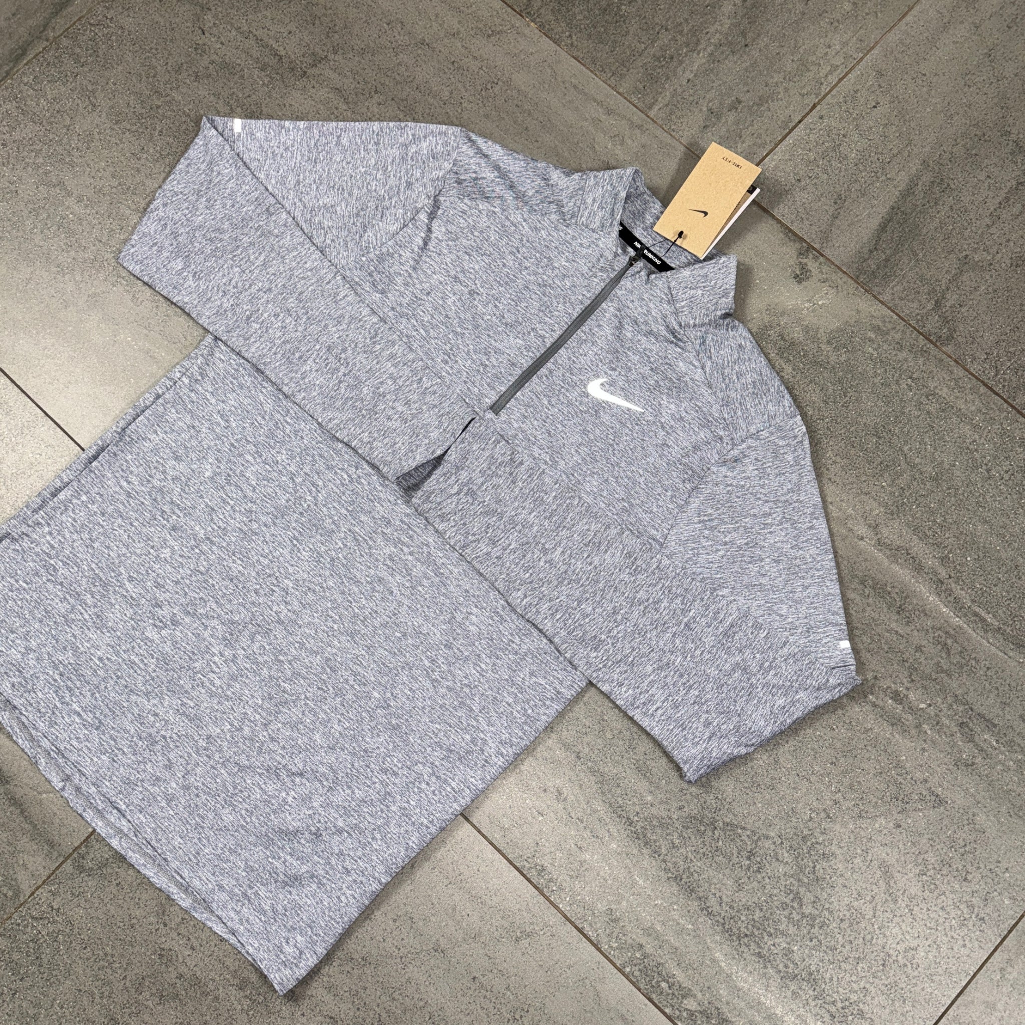 Nike 1/4 Element Running Top 'Grey'