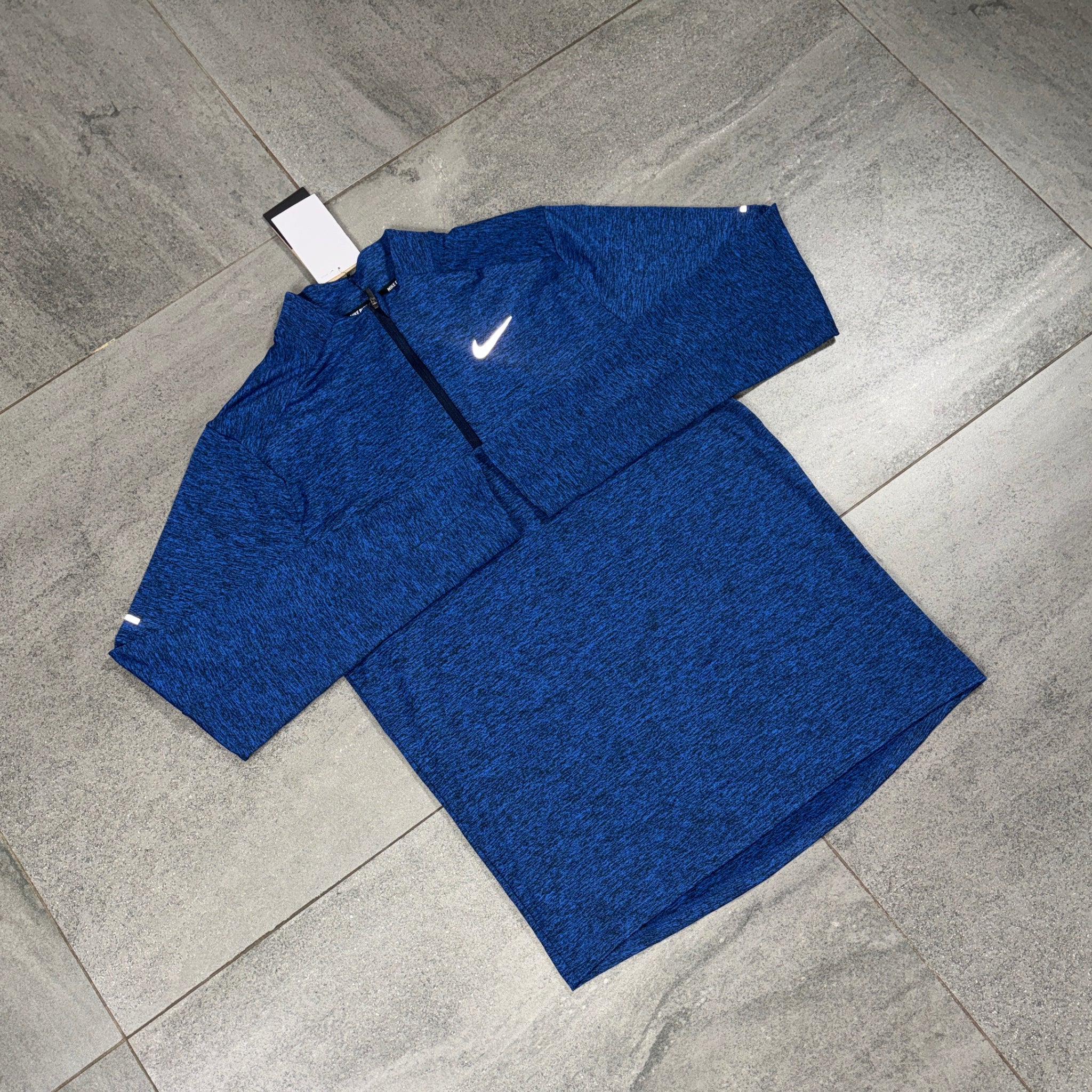 Nike 1/4 Running Top 'Royal Blue'