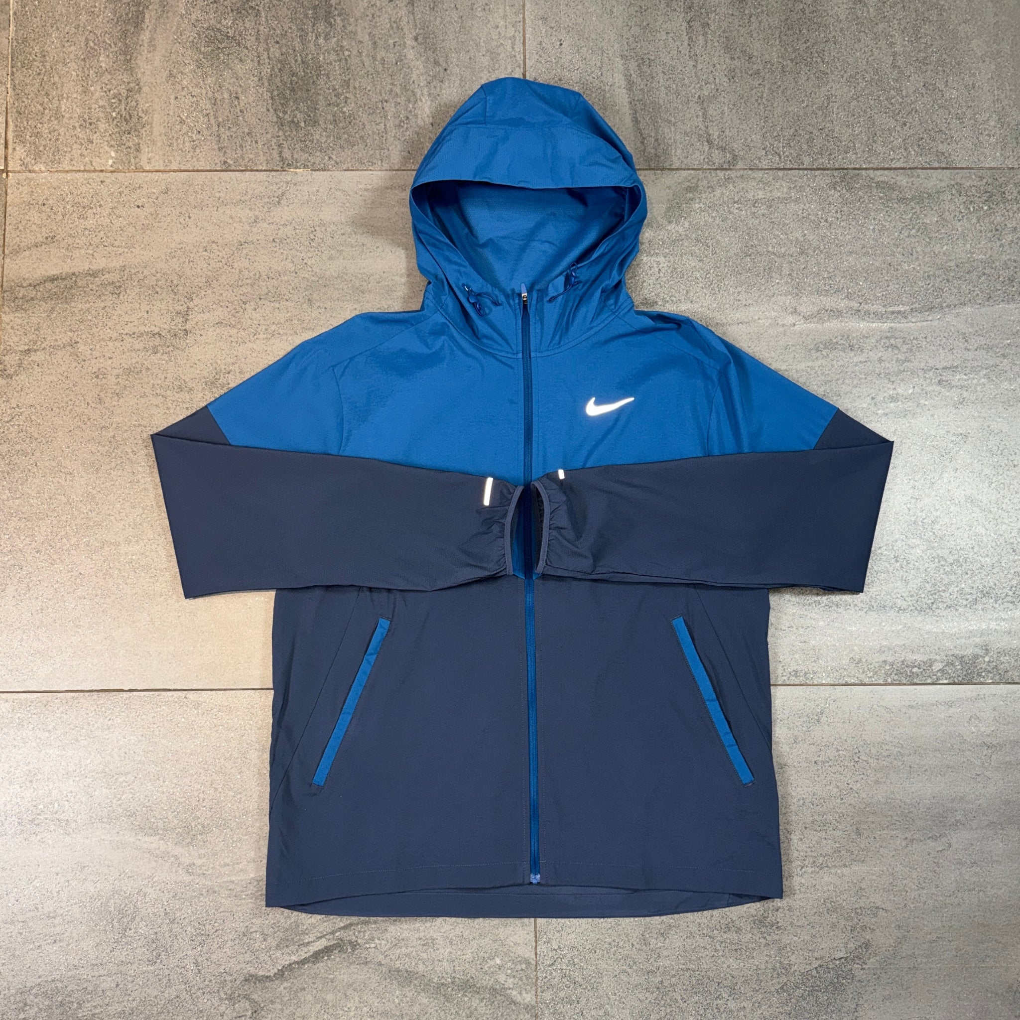 Nike Windrunner & Flex Shorts Set 'Thunder Blue/Black'