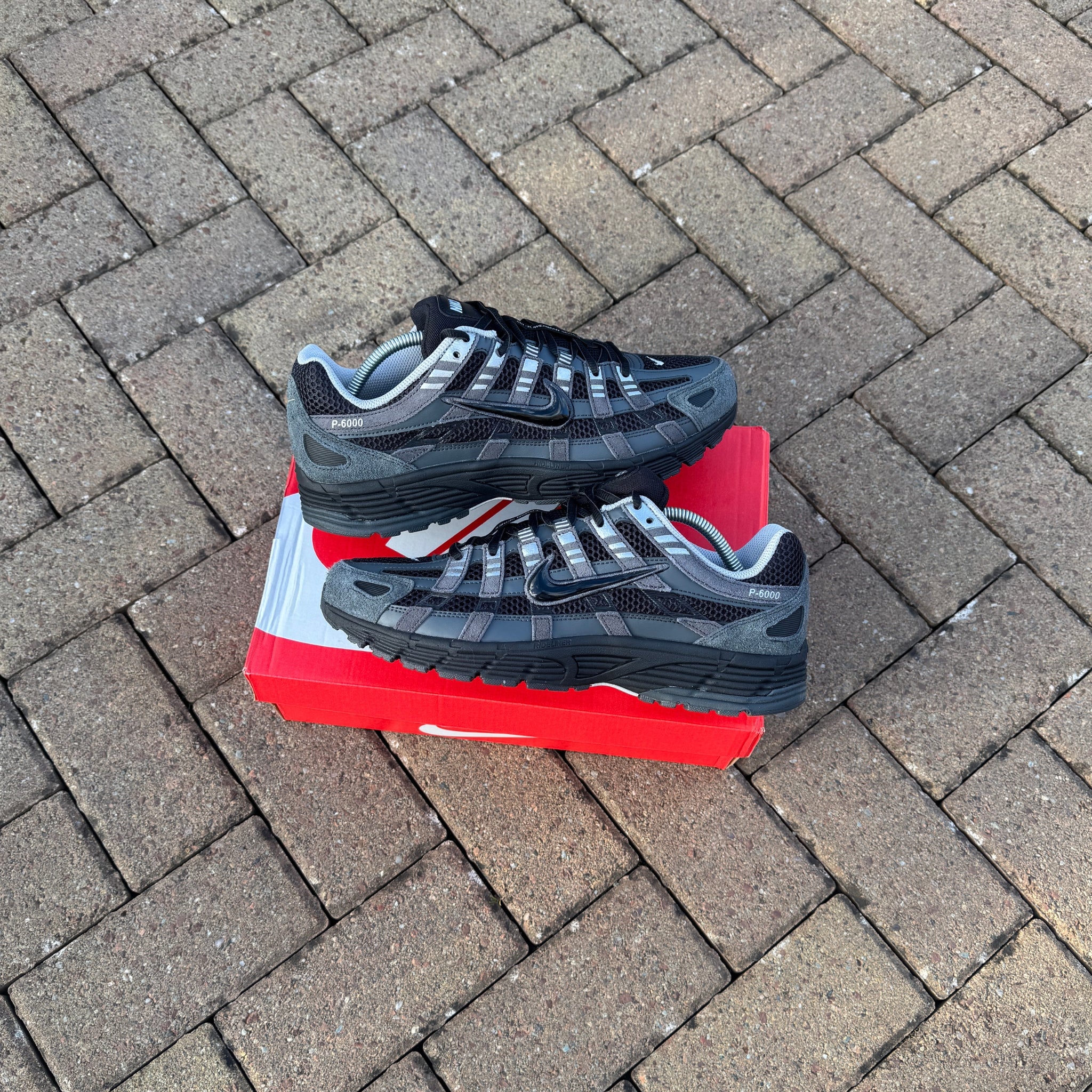 Nike P-6000 'Suede Anthracite Metallic Silver'