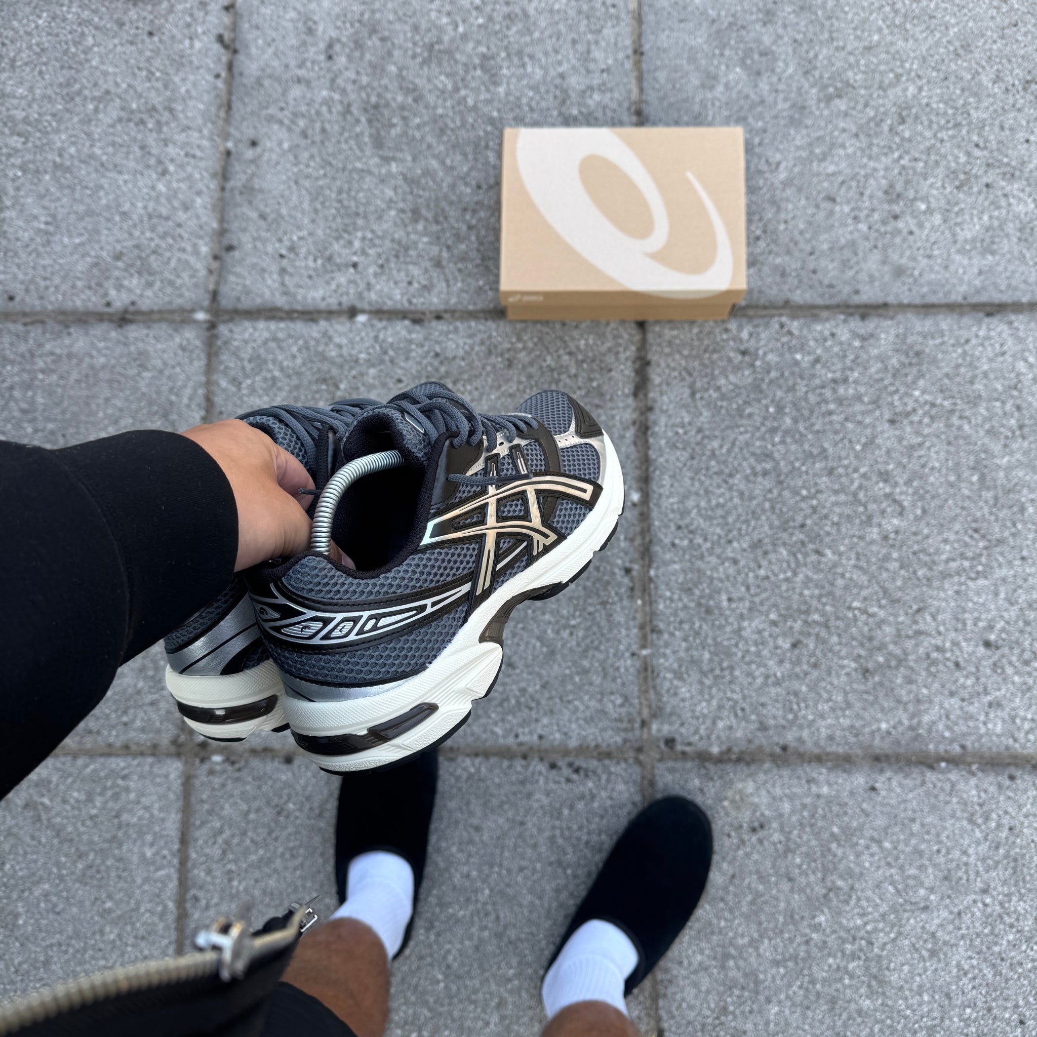 ASICS Gel-1130 'Steel Grey Black'