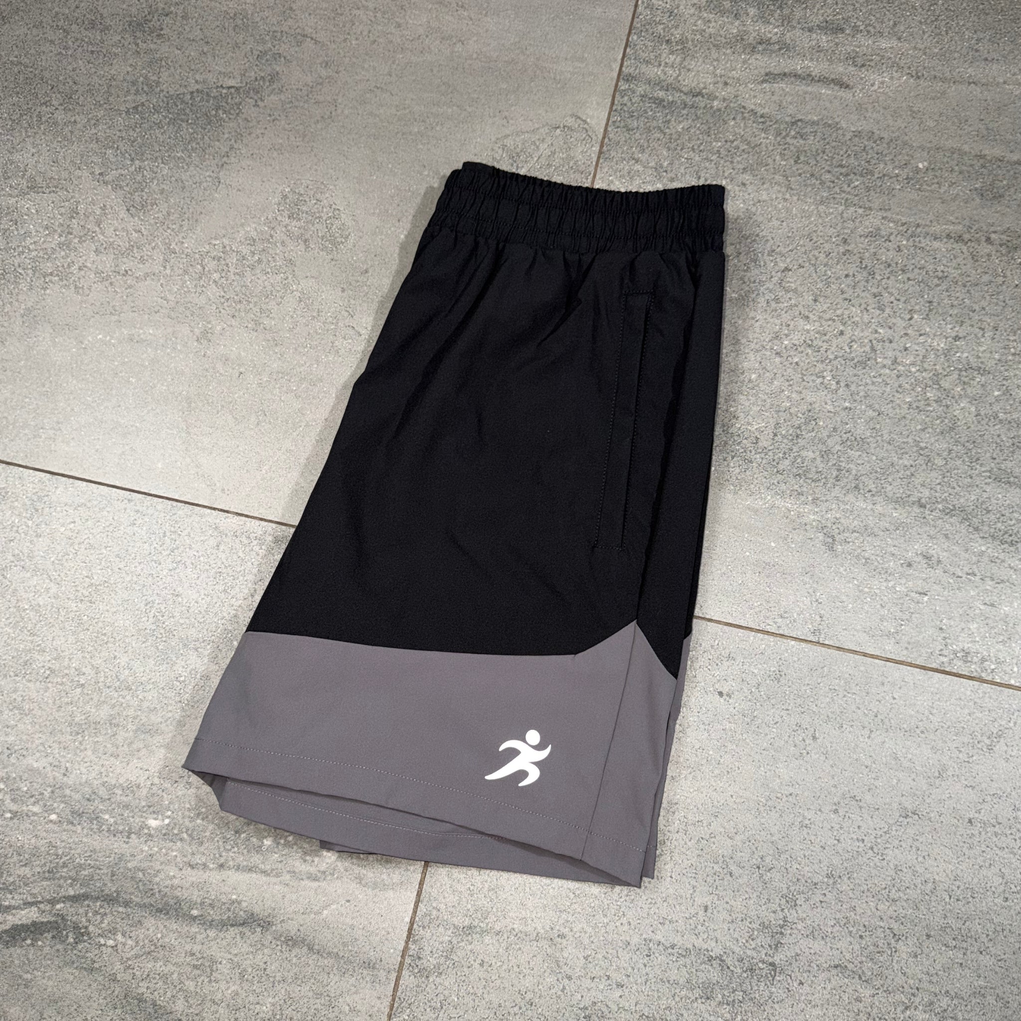 Trivo Two Tone Shorts 'Black/Grey'