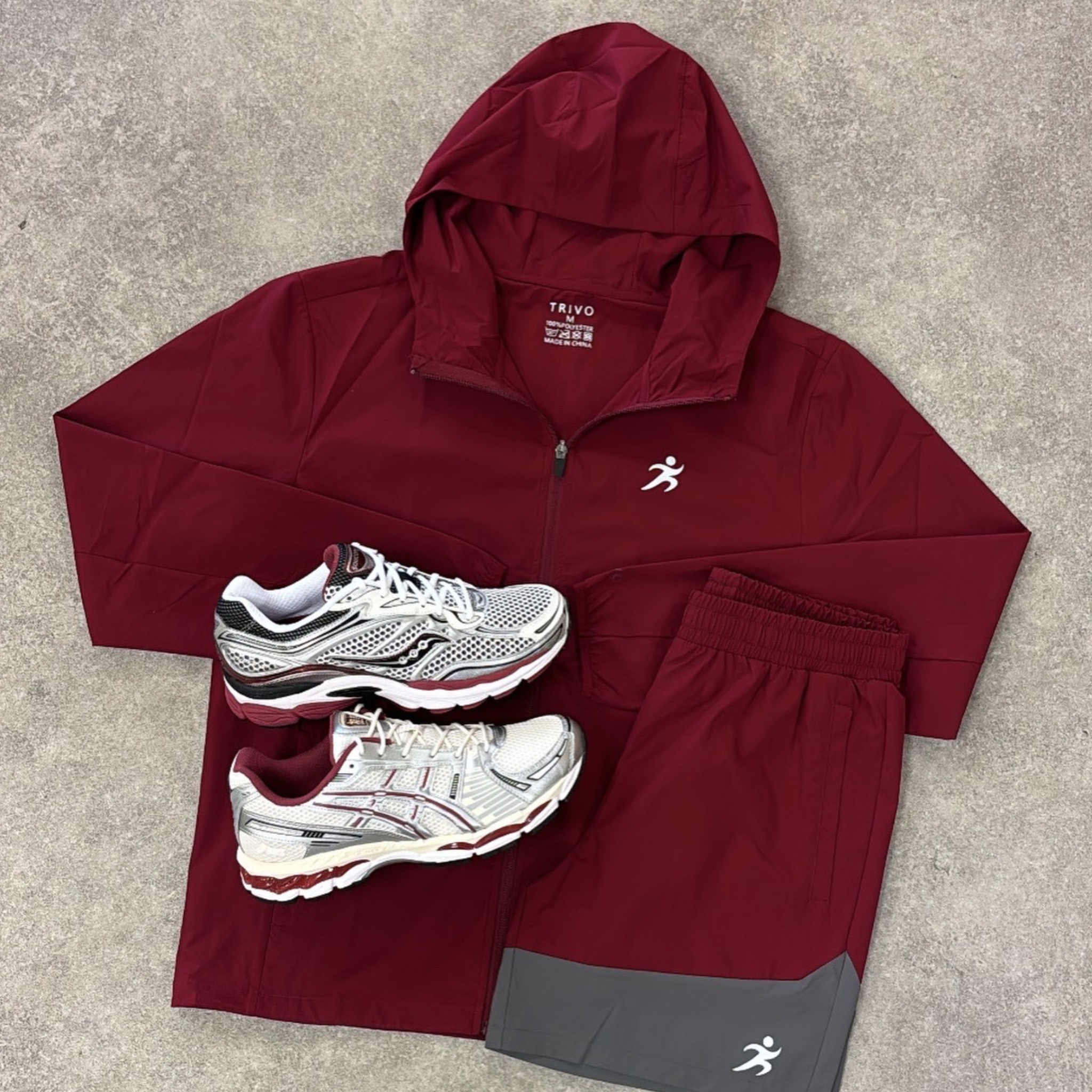 TRIVO Core Windrunner 'Burgundy'