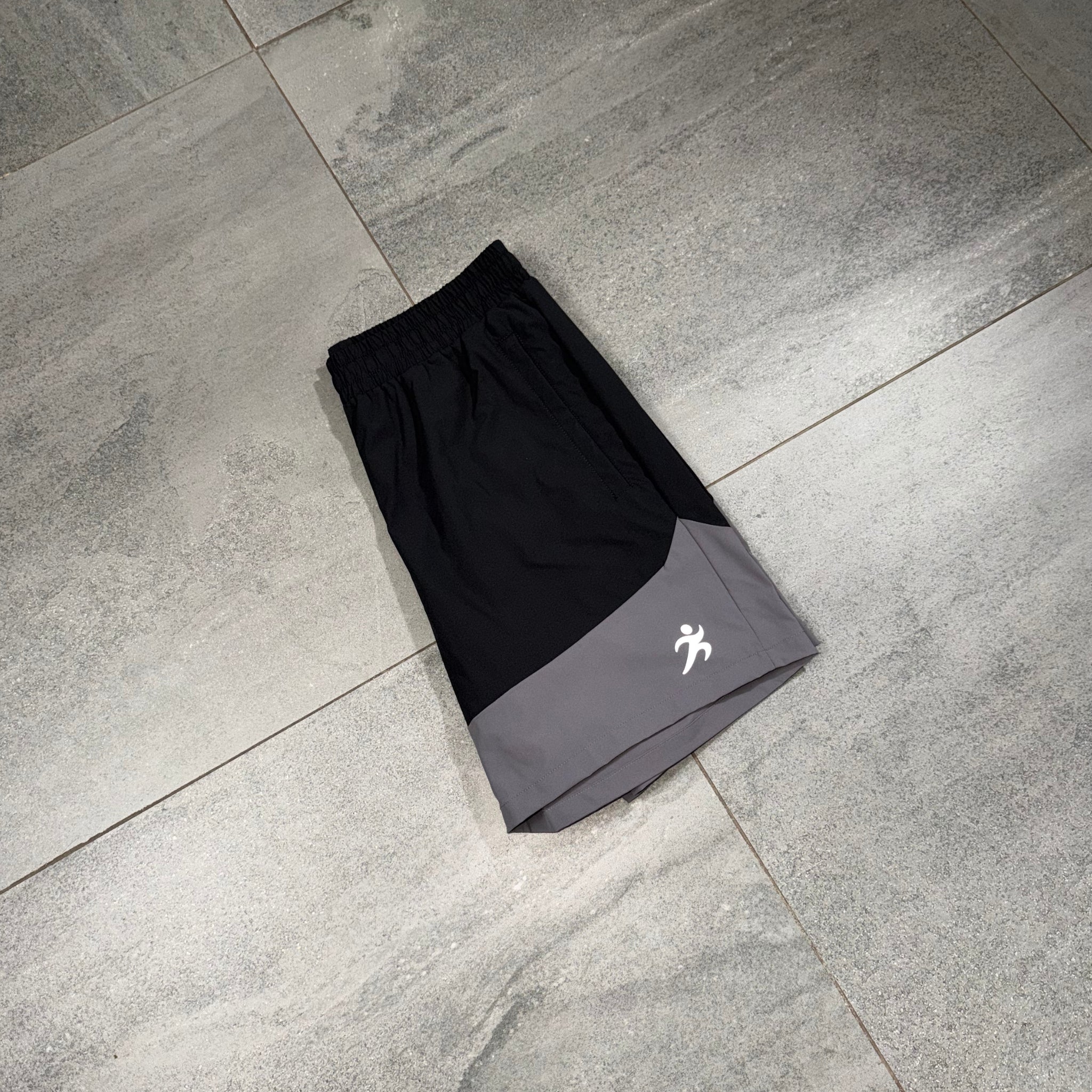 Trivo Two Tone Shorts 'Black/Grey'