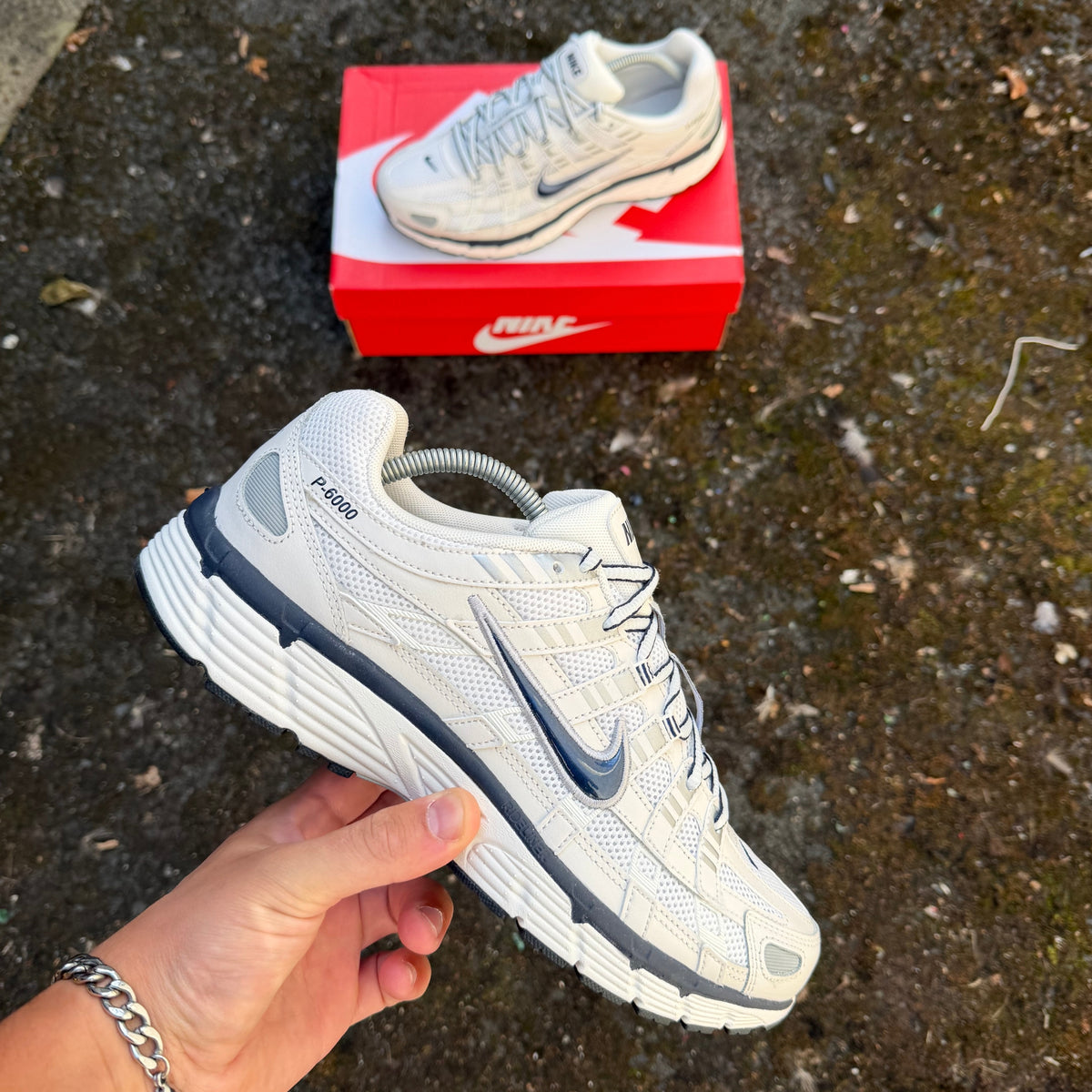 Nike P-6000 'Obsidian Summit White'