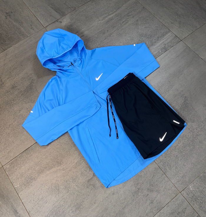 Nike Windrunner & Flex Short Set 'University Blue/Black'