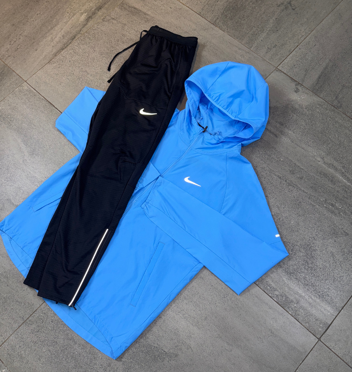 Nike Windrunner & Phenom Pants Set 'University Blue/Black'