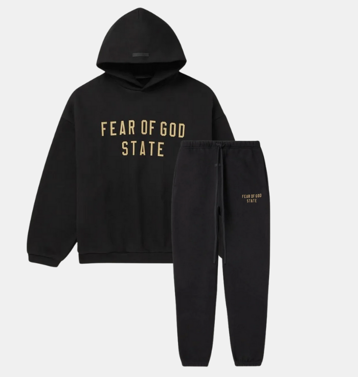 Fear of God Essentials Black State Tracksuit