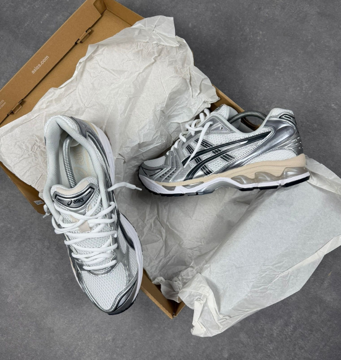 ASICS Gel-Kayano 14 White Graphite Grey