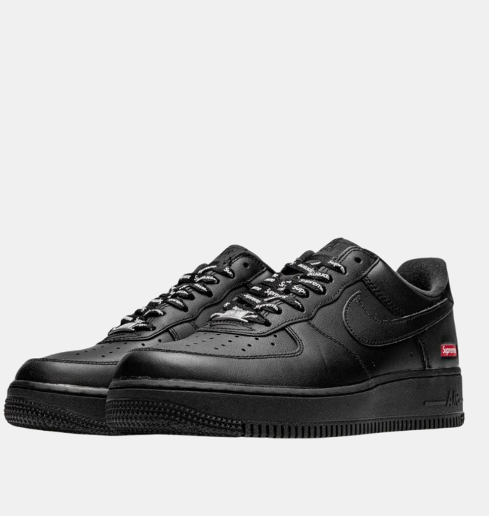 Nike Air Force 1 Low Supreme Box Logo Black