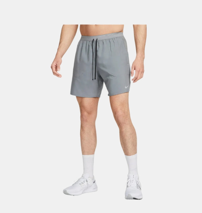 NIKE FLEX 7 INCH SHORTS GREY