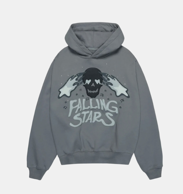 BPM Falling Stars Dark Grey Hoodie