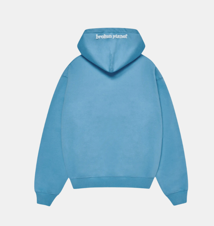 BPM Outer Space Zip-Up Light Blue Hoodie