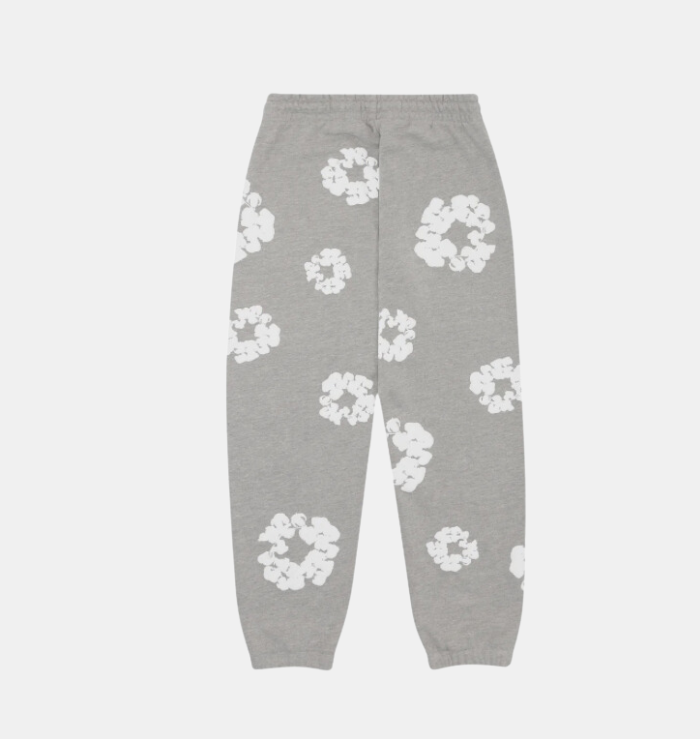Denim Tears The Cotton Wreath Grey Sweatpants