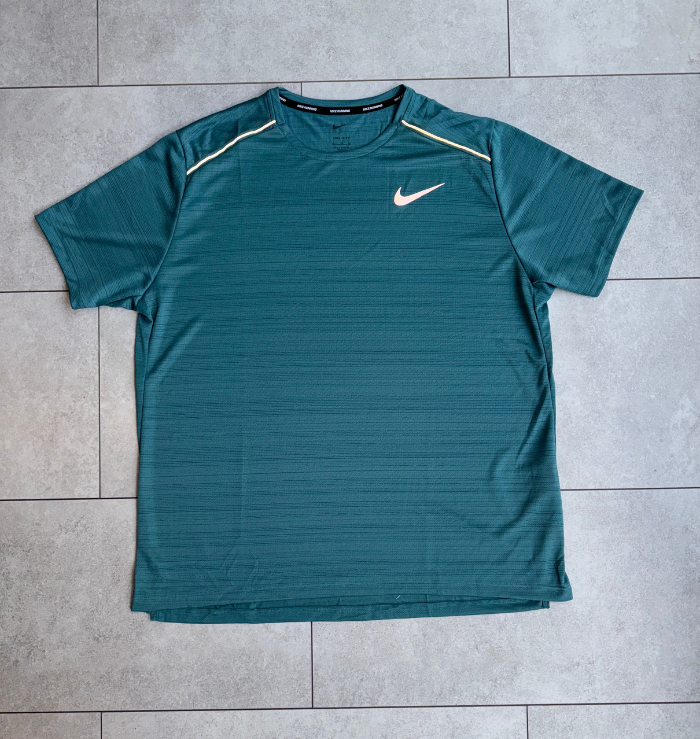 Nike Miler 1.0 Teal T-Shirt