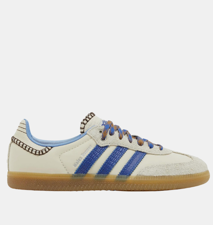 Adidas X Wales Bonner Samba Nylon Wonder Clay Royal Blue