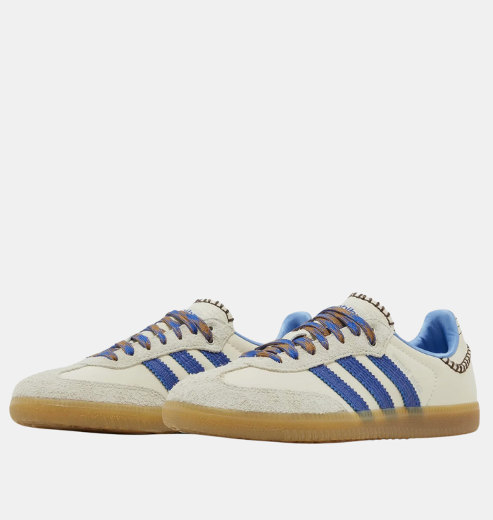Adidas X Wales Bonner Samba Nylon Wonder Clay Royal Blue
